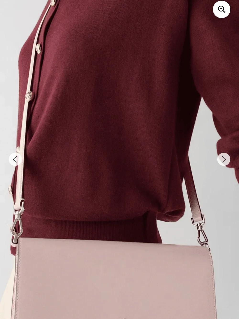 kate spade Blush Pink Leather Clutch